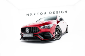 Maxton Design Frontsplitter V.2 Mercedes-AMG CLA 45 Aero C118 Facelift
