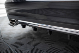 Maxton Design Achtersplitter (met verticale stangen) Mercedes-Benz E W212 Facelift