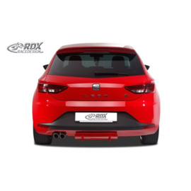 Achterskirt 'Diffusor U-Diff' passend voor Seat Leon (5F) incl. FR/SC/ST 2012-2020 (PU)