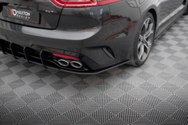 Maxton Design Street Pro Achterzijde Splitters Kia Stinger GT / GT-Line Mk1
