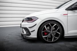 Maxton Design Voorbumpervleugels (Canards) Volkswagen Polo GTI Mk6 Facelift