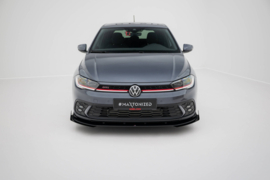 Maxton Design Street Pro Frontsplitter + Flaps Volkswagen Polo GTI Mk6 Facelift