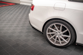 Maxton Design ZIJSPLITTERS ACHTER AUDI A5 COUPÉ 8T FACELIFT Gloss Black