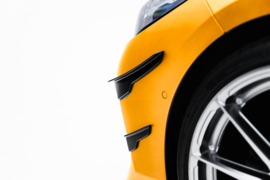 Maxton Design Voorbumpervleugels (Canards) BMW 1 M-Pack F70 + BMW M135i F70