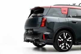 Maxton Design Achtersplitter (met verticale stangen) Mini Countryman JCW U25