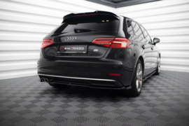 Maxton Design ZIJSPLITTERS ACHTER AUDI A3 SPORTBACK 8V FACELIFT