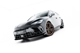 Maxton Design Street Pro Frontsplitter + Flaps Cupra Leon ST / Hatchback Mk1 Facelift