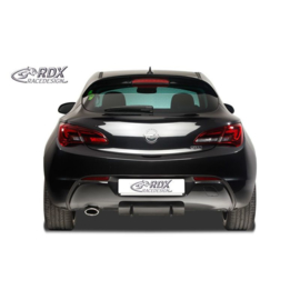 Achterskirt 'Diffusor U-Diff' passend voor Opel Astra J GTC 2009-2015 incl. OPC-Line (PU)