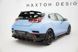 Maxton Design Street Pro Achterzijde Splitters + Flaps Hyundai Veloster N Mk2