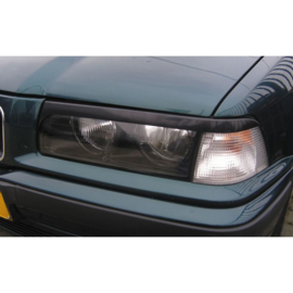 Koplampspoilers passend voor BMW 3-Serie E36 Sedan 1991-1998 (ABS)