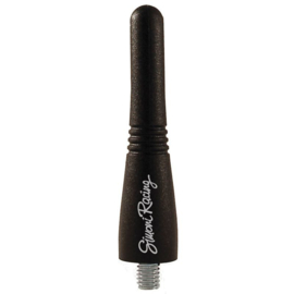 Simoni Racing Rubber Antenne 'Gum' - Zwart - Lengte 6cm