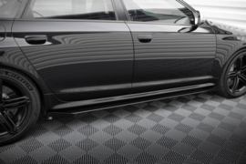 Maxton Design Street Pro Zijskirts Diffusers + Flaps Audi RS6 Avant C6