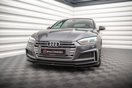 Maxton Design VOORSPLITTER V.1 AUDI S5 / A5 S-LINE F5 COUPÉ / SPORTBACK Gloss Black