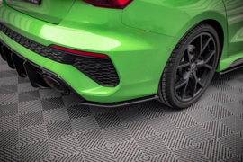 Maxton Design STREET PRO ACHTERZIJSPLITTERS AUDI RS3 SEDAN 8Y