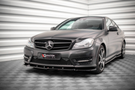 Maxton Design Frontsplitter V.1 Mercedes-Benz C Coupé / Sedan / Stationwagen AMG-Line C204 / W204 Facelift / S204 Facelift