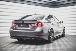 Maxton Design Achtersplitter (met verticale spijlen) Lexus GS F Sport Hybrid Mk4 (L10)