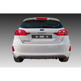 Achterbumperskirt (Diffuser) passend voor Ford Fiesta VIII 2017- (ABS)