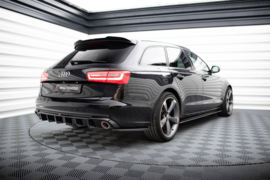 Maxton Design Achterzijde splitters V.3 Audi A6 Avant C7