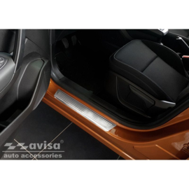 RVS Instaplijsten passend voor Renault Captur II 2020- 'Lines' - 4-delig