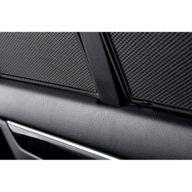 Set Car Shades (achterportieren) passend voor Mercedes Vito 5 deurs (voor modellen met 2 schuifdeuren) SWB korte wielbasis 2014- (2-delig)