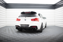 Maxton Design Achterzijde splitters V.5 + flappen BMW 1 M-Pack / M140i F20 Facelift