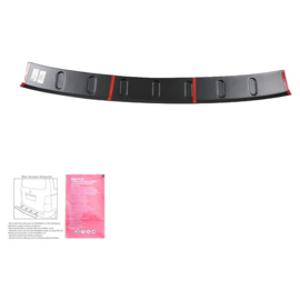Oneway Achterbumper beschermlijst passend voor Volkswagen Caddy MK5 2020- – Matzwart