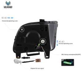 VLAND LED-koplampen voor Ford Mustang 2005-2009