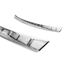 RVS Achterbumperprotector passend voor BMW 1-Serie F40 2019- met M-Pakket 'Ribs'