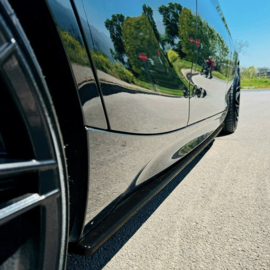 Oneway Set Sideskirts passend voor BMW 1-Serie F20/F21 M-Power 2011-2019 - Glanzend zwart