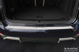 RVS Achterbumperprotector passend voor BMW iX3 (G08) 2020- 'Ribs'