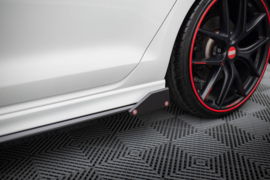 Maxton Design Zijskirts Diffusers V.3 + Flaps Volkswagen Golf R / R-Line Mk7