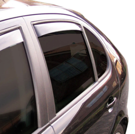 ClimAir Zijwindschermen Master Dark (achter) passend voor Audi A3 (8Y) Sportback 2020-