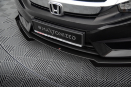 Maxton Design Street Pro Frontsplitter + kleppen Honda Civic Mk10