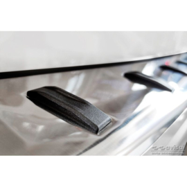 RVS Achterbumperprotector passend voor Audi A4 Avant B9 (incl. S-Line) 2015-2019 & Facelift 2019- - 'STRONG EDITION'