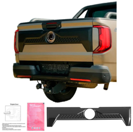 Oneway Achterklepcover passend voor Volkswagen Amarok MK2 2022- - Matzwart
