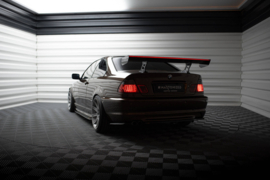 Maxton Design Carbon Spoiler Met Interne Beugels Staanders + LED BMW 3 Coupé E46