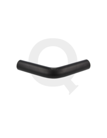 Aluminium bocht 45° Zwart (diverse maten)
