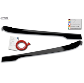 RDX Koplampspoilers passend voor BMW 3-Serie G20/G21 Sedan/Touring 2019- (ABS Glanzend Zwart)