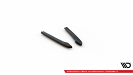 Maxton Design ACHTERZIJSPLITTERS AUDI A4 COMPETITION B9 Gloss Black