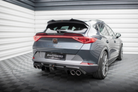 Maxton Design Achterspoiler V.3 + Uitlaat eindstukken Imitatie Cupra Formentor Mk1 Facelift