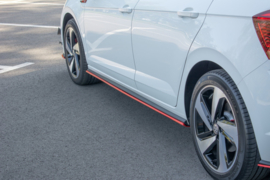 Maxton Design SIDE SKIRTS DIFFUSERS Volkswagen Polo GTI / R-line Mk6