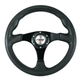 Simoni Racing Universeel Sportstuur Barchetta Evo - Zwart PU - Diameter 320mm