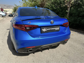Motordrome Achterspoilerlip passend voor Alfa Romeo Giulia 2015- (PU)