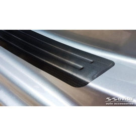 Zwarte RVS Instaplijsten passend voor Peugeot 508 Sedan & SW 2011-2014 & FL 2014-2018 - 'Special Edition' - 4-delig