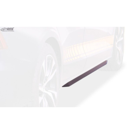 Sideskirts 'Slim' passend voor Volvo S60 & V60 II 2018- (ABS zwart glanzend)