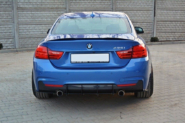 Maxton Design ACHTERDIFFUSER & ACHTERZIJDE SPLITTERS voor BMW 4 Coupé / Gran Coupé / Cabrio M-Pack F32 / F36 / F33