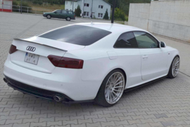 Maxton Design ACHTERZIJSPLITTER AUDI A5 S-LINE 8T FL COUPÉ Gloss Black