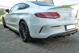 Maxton Design ACHTERZIJDE SPLITTERS Mercedes C-klasse C205 63AMG Coupé