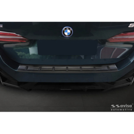 Avisa RVS Achterbumperprotector STRONG EDITION passend voor BMW 5 Serie Touring (G61) 2024- incl. M-Sport - Zwart