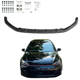 Oneway Voorspoilerlip passend voor Volkswagen Golf VII HB/Variant GTi/GTD 2013-2016 – Glanzend zwart